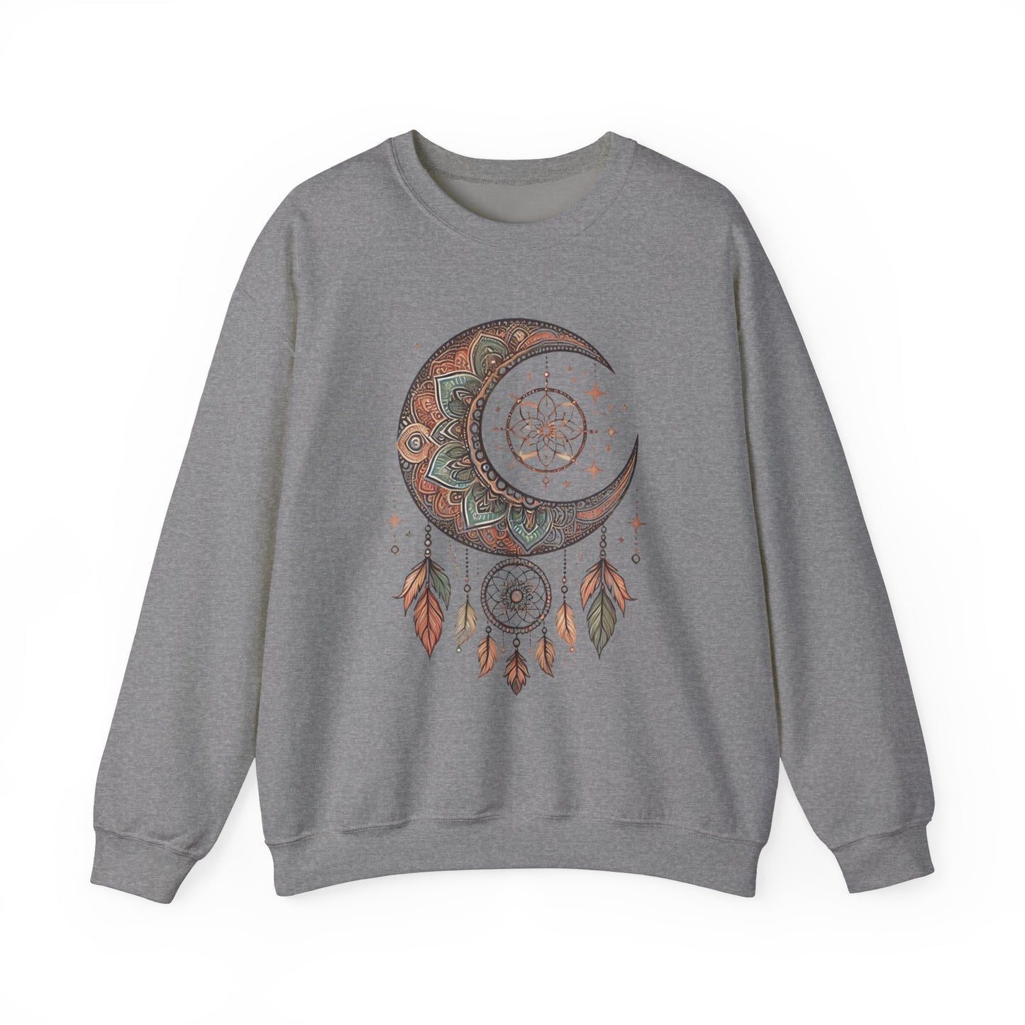 Crescent Moon Dreamcatcher Crewneck Sweatshirt