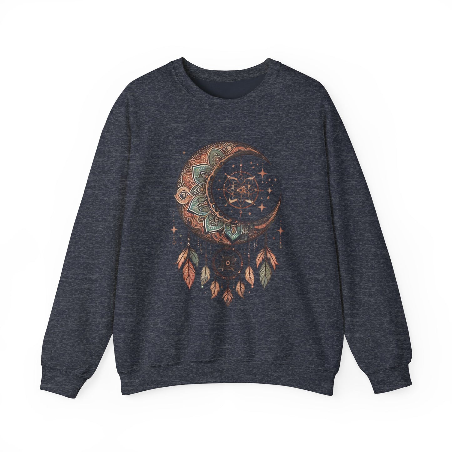 Crescent Moon Dreamcatcher Crewneck Sweatshirt