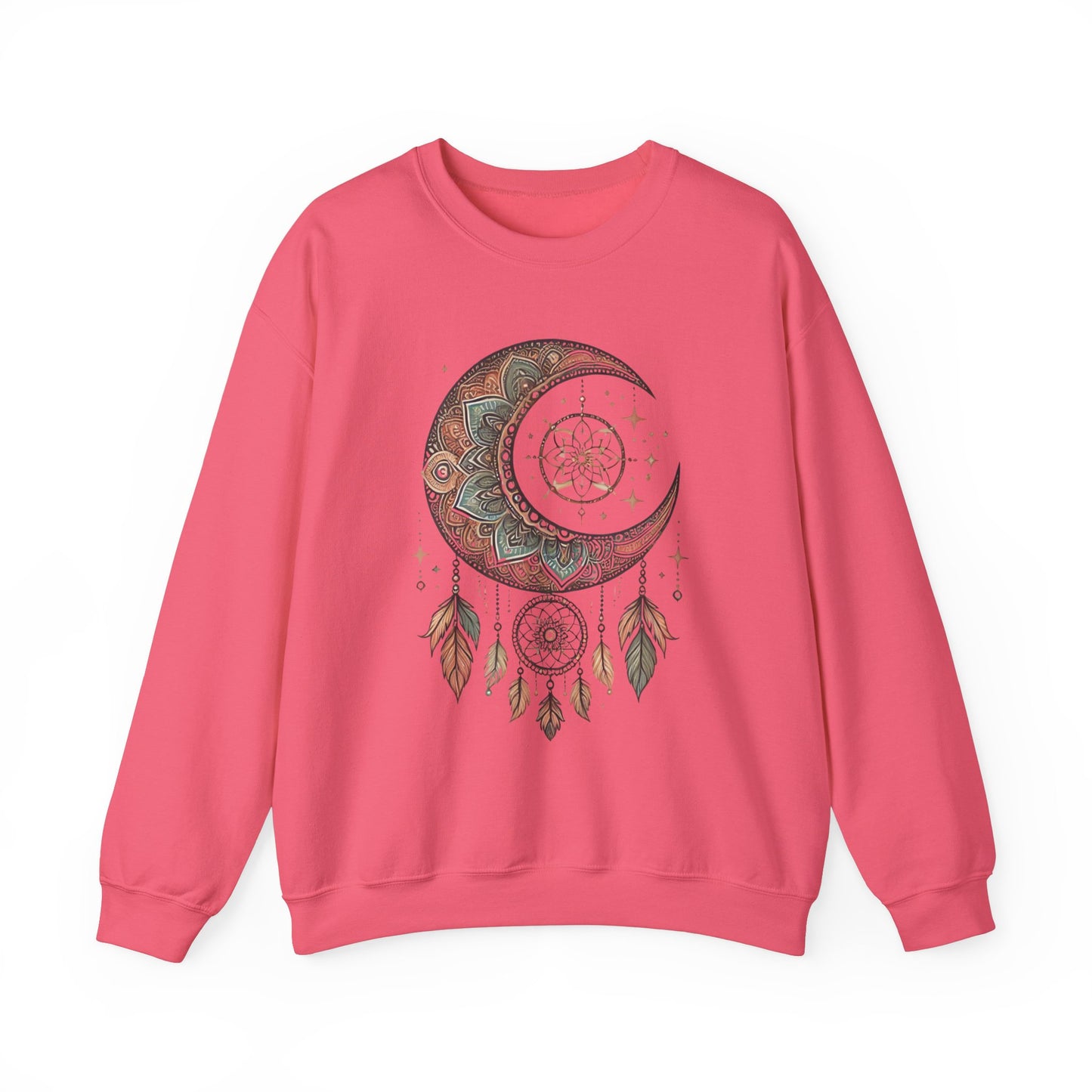 Crescent Moon Dreamcatcher Crewneck Sweatshirt